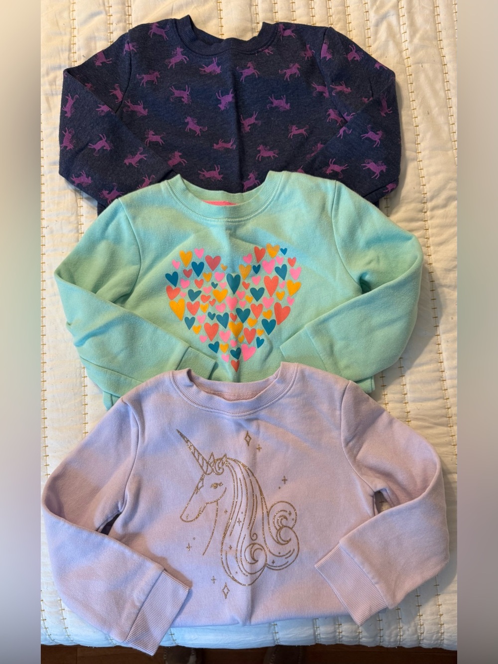 Cat & Jack XS Sweatshirt Bundle